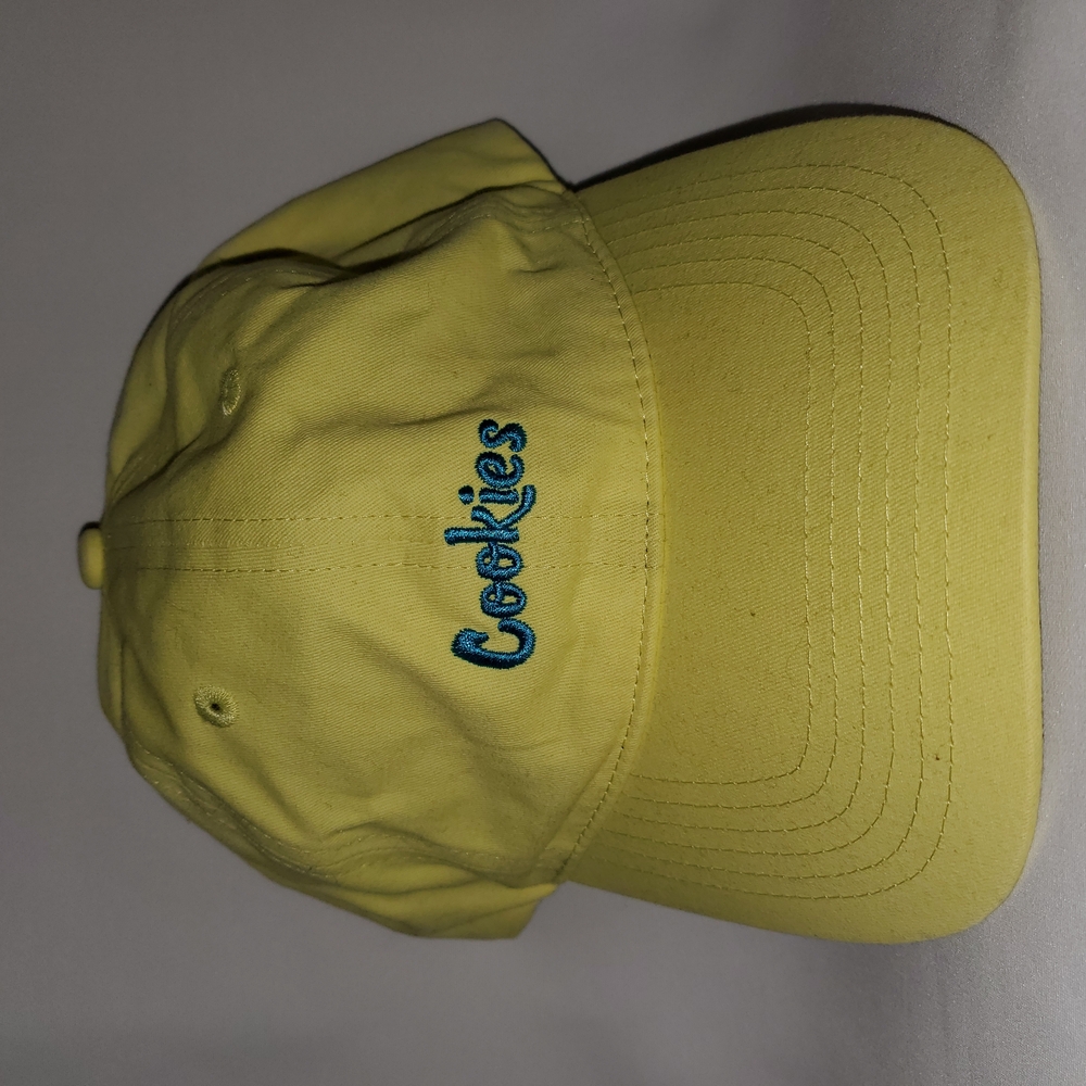 Vibrant Yellow 'Cookies' Cap